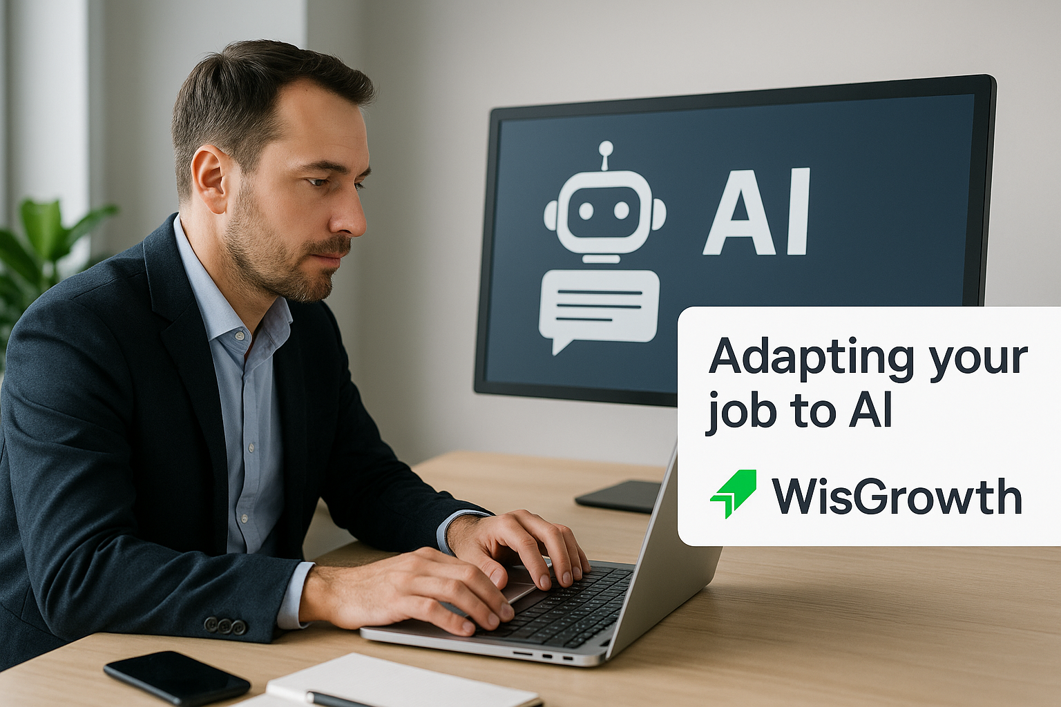 Adapting your job to AI with WisGrowth
