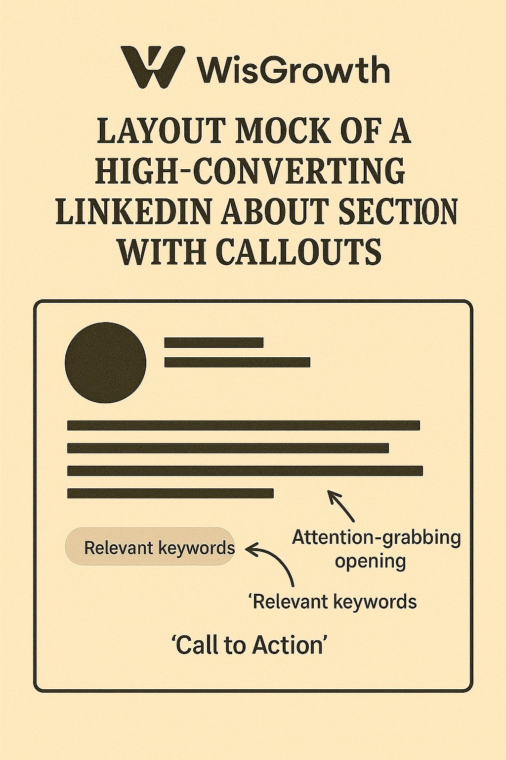 High-converting LinkedIn About section example