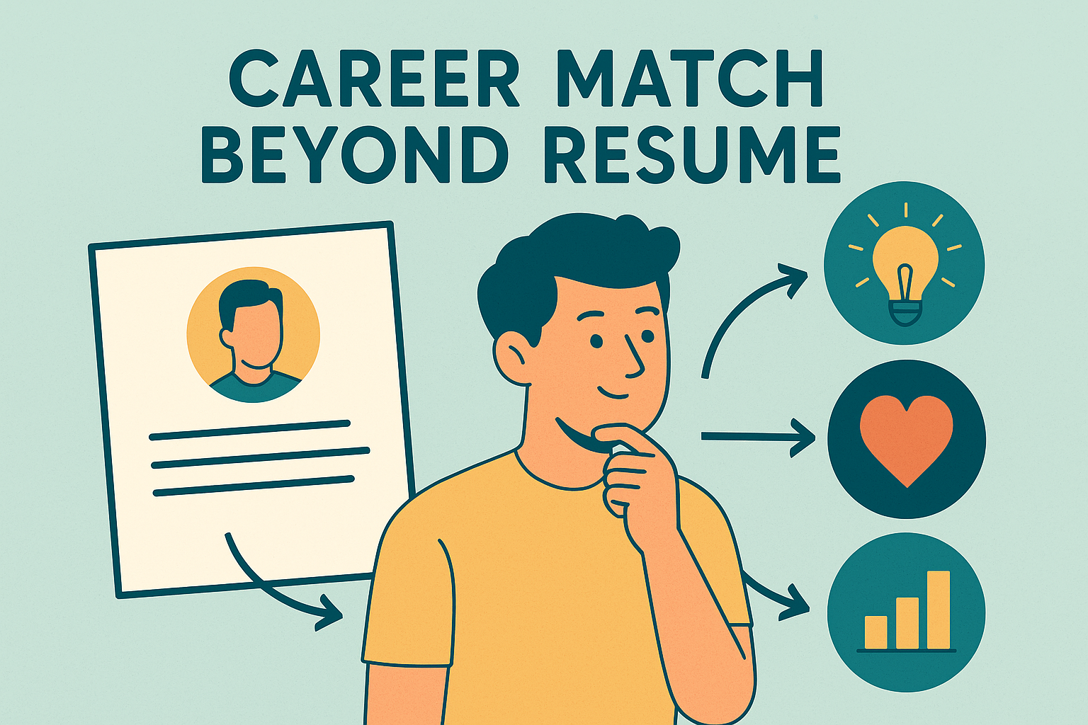 Career match beyond resume